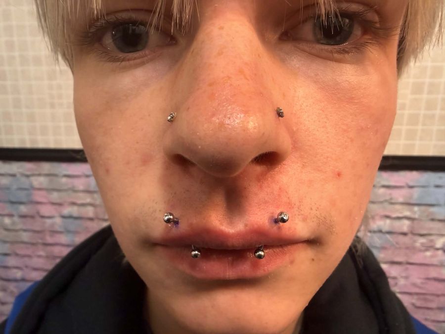 A piercing by Lana