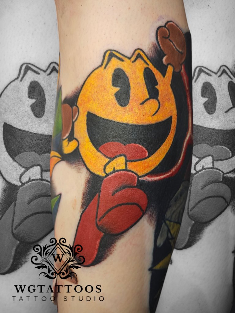 Colour tattoo by Wayne Goodwin