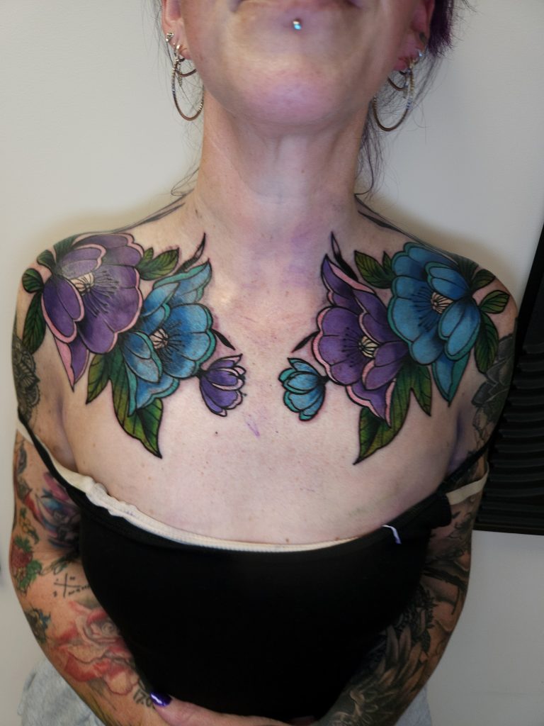 Colour tattoo by Wayne Goodwin