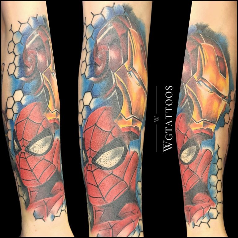 Colour tattoo by Wayne Goodwin