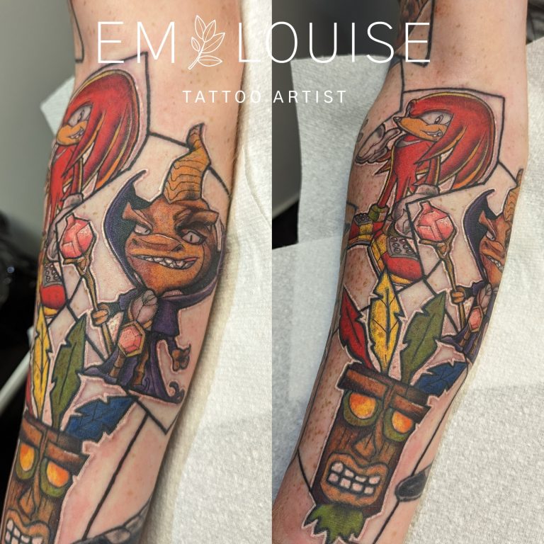 Colour tattoo by Em Louise
