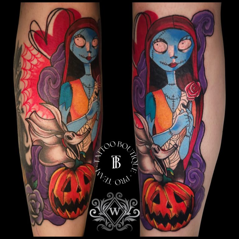 Colour tattoo by Wayne Goodwin