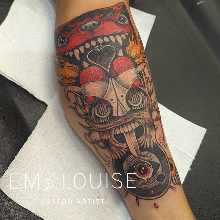 Colour tattoo by Em Louise