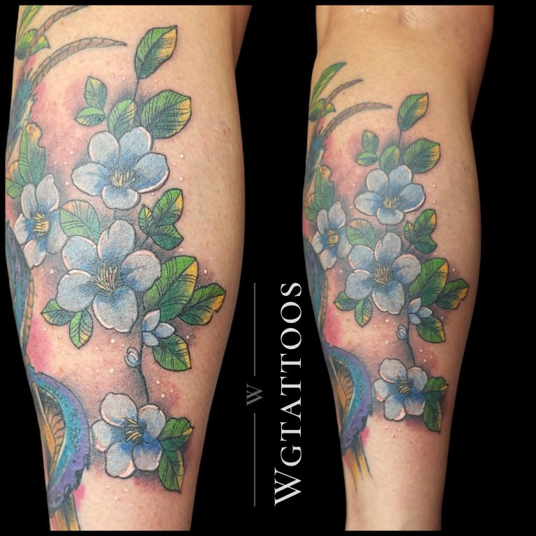 Colour tattoo by Wayne Goodwin