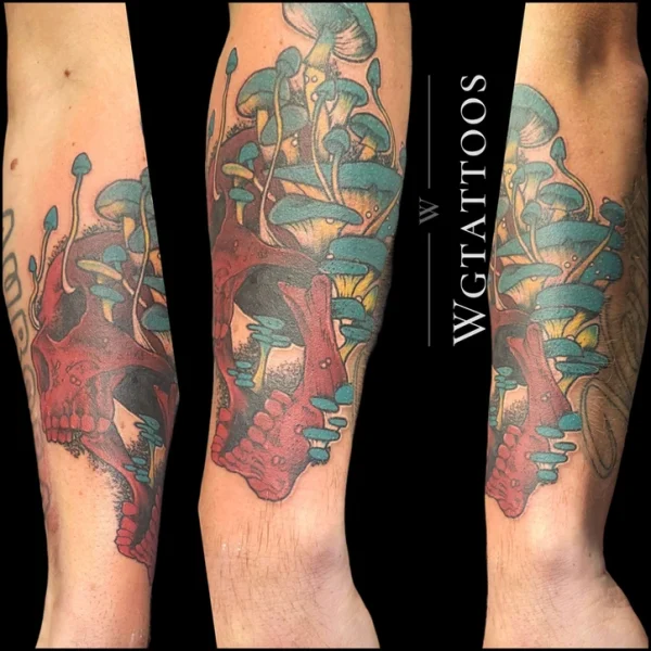Colour tattoo by Wayne Goodwin