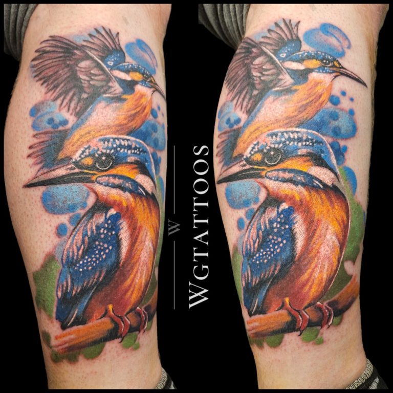 Colour tattoo by Wayne Goodwin