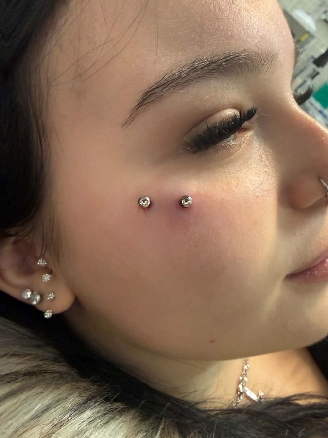 A piercing by Lana