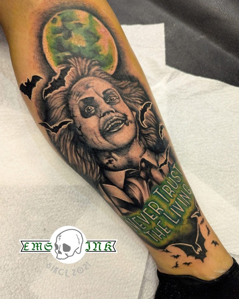 Colour tattoo by Em Louise