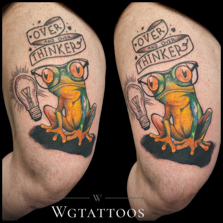 Colour tattoo by Wayne Goodwin