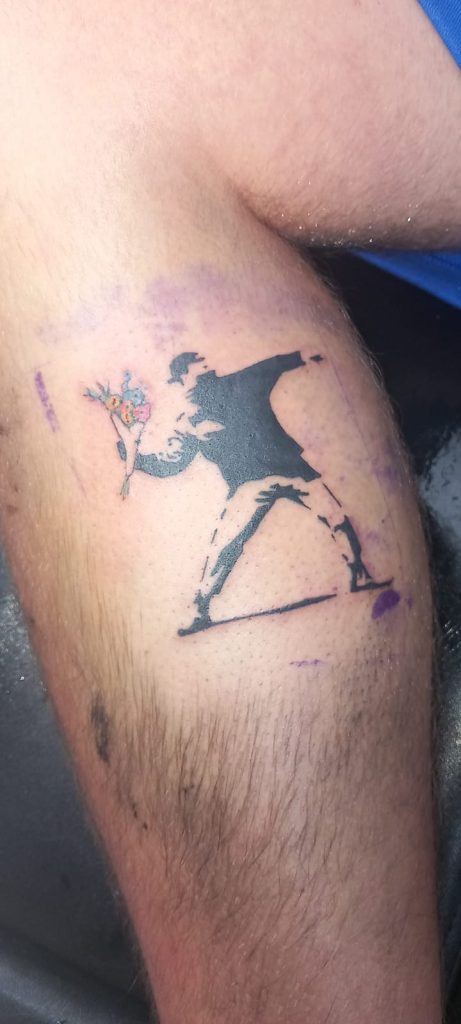 Colour tattoo by Leah Lillian