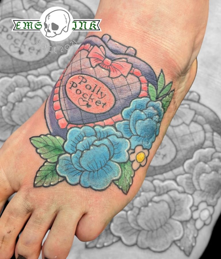 Colour tattoo by Em Louise