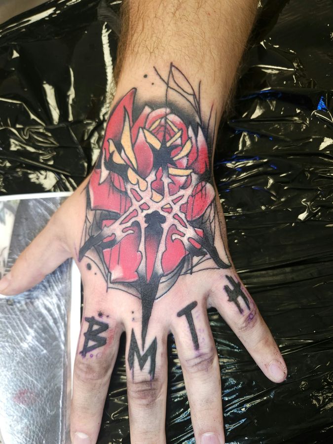Colour tattoo by Wayne Goodwin