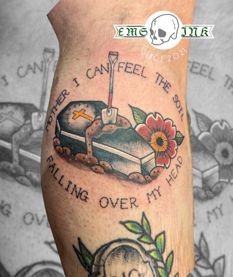 Colour tattoo by Em Louise