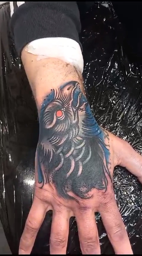 Colour tattoo by Leah Lillian