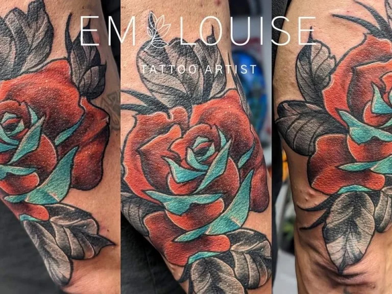 Colour tattoo by Em Louise