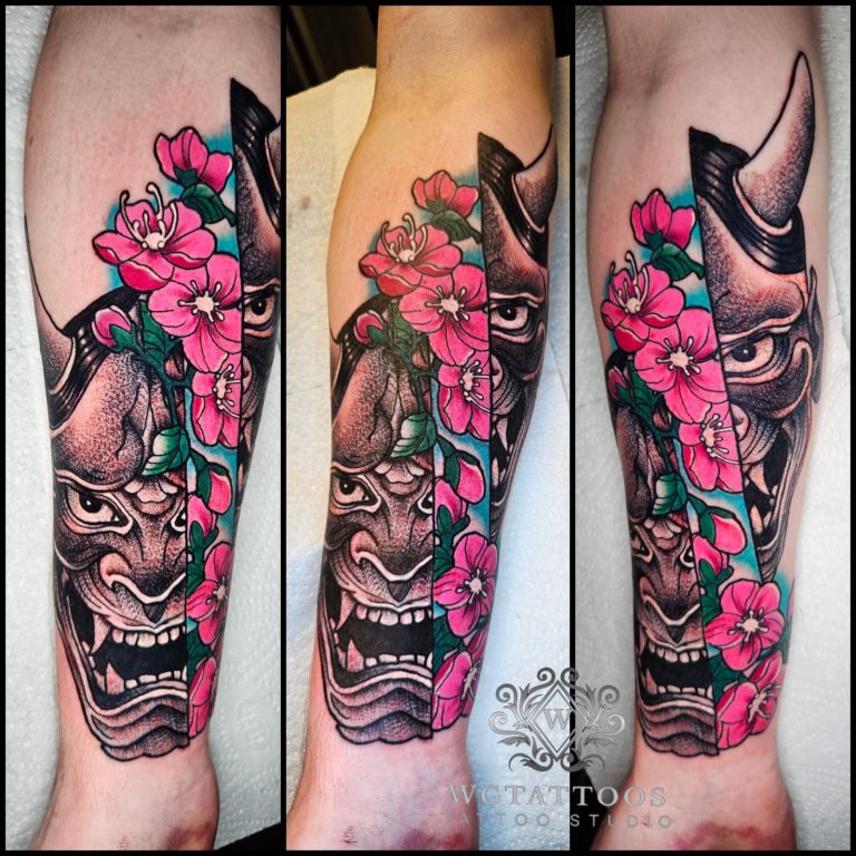 Colour tattoo by Wayne Goodwin