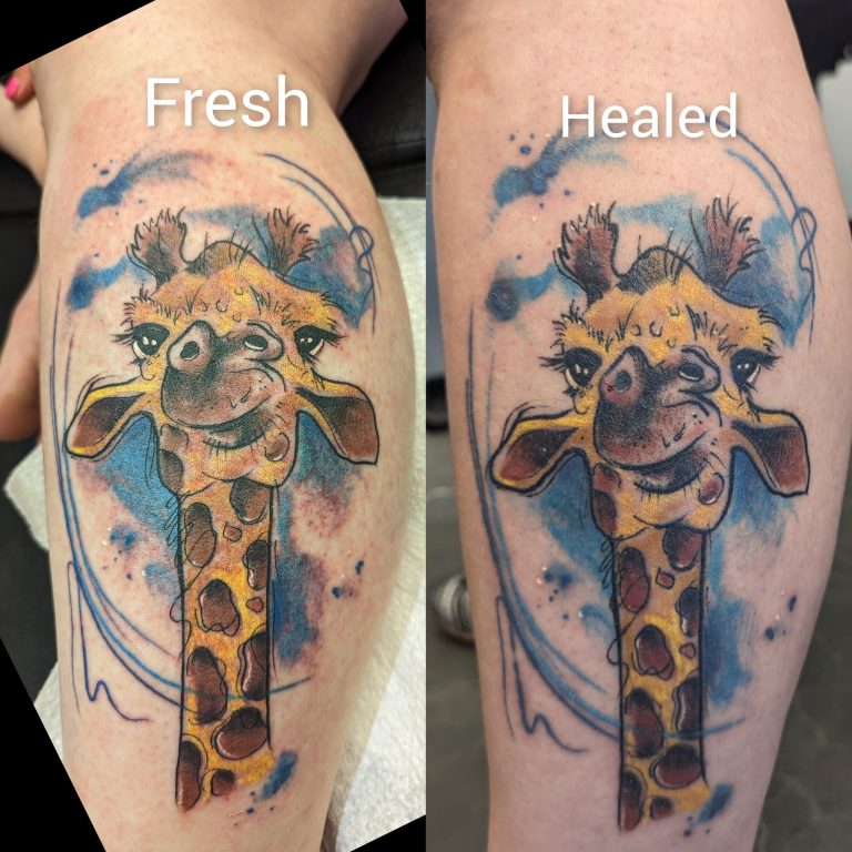 Colour tattoo by Em Louise