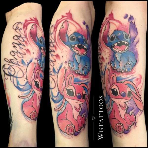 Colour tattoo by Wayne Goodwin