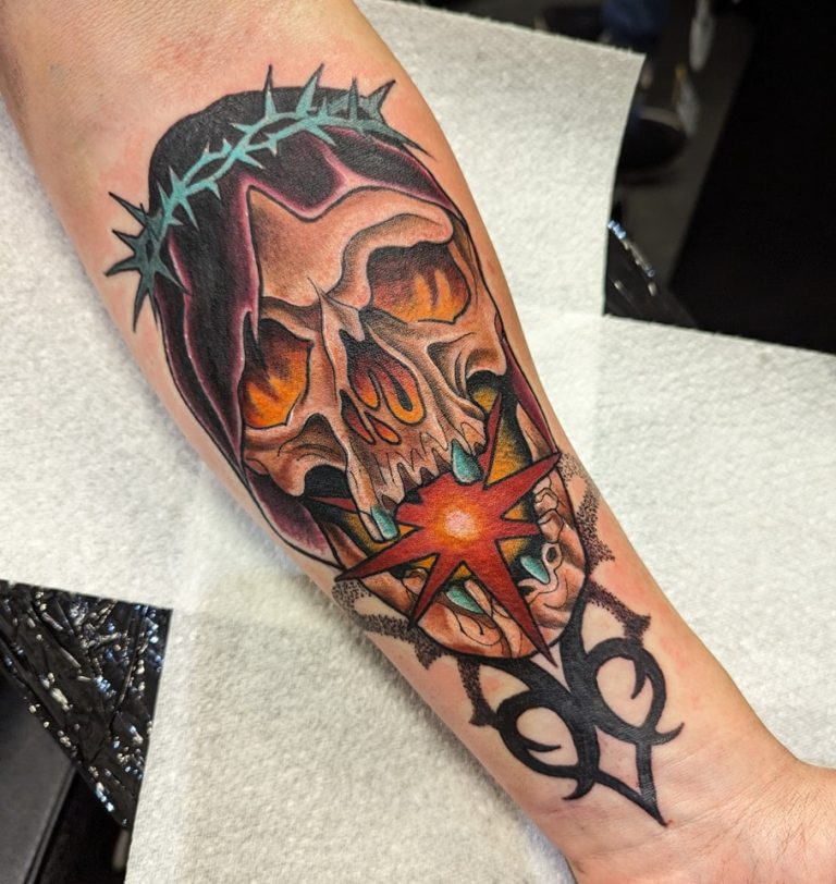 Colour tattoo by Em Louise