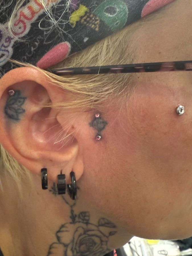 A piercing by Lana