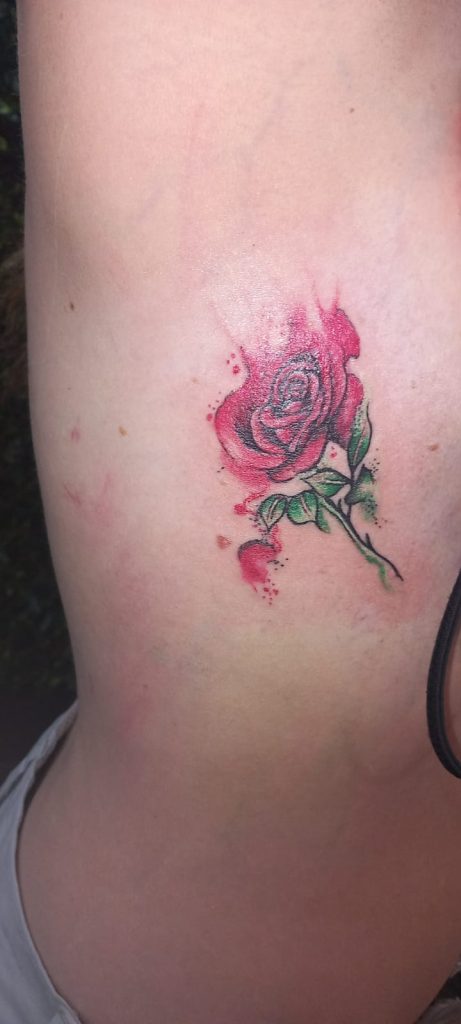 Colour tattoo by Leah Lillian