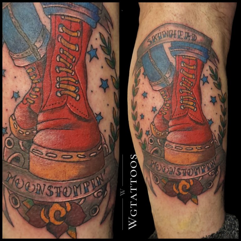 Colour tattoo by Wayne Goodwin