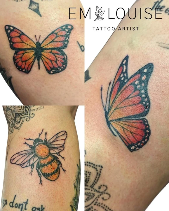 Colour tattoo by Em Louise