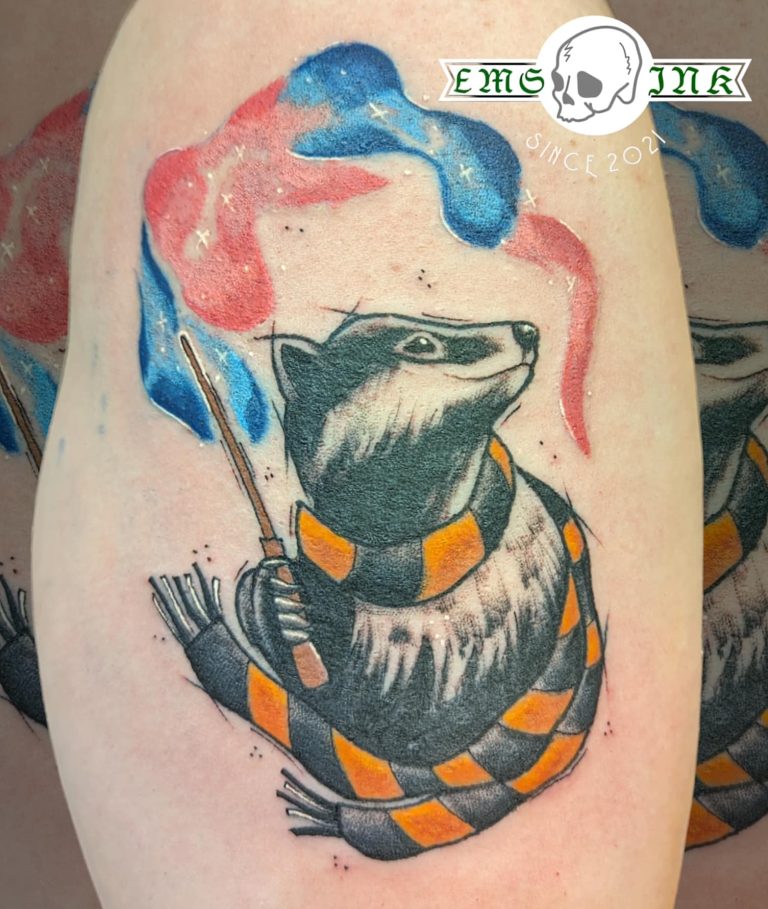 Colour tattoo by Em Louise