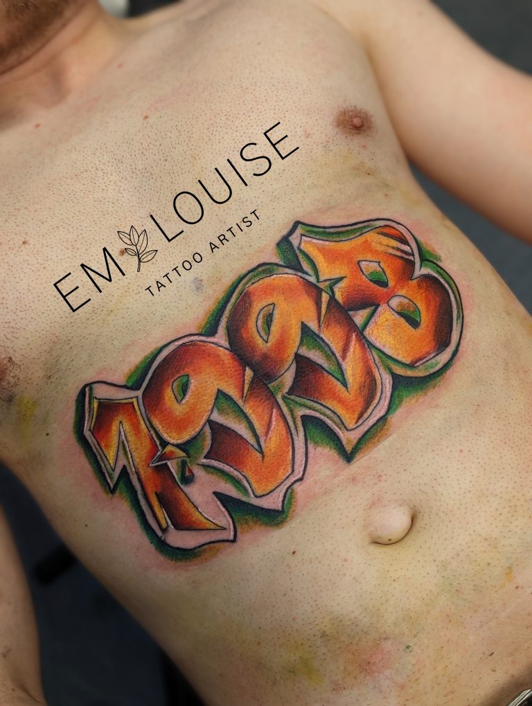 Colour tattoo by Em Louise