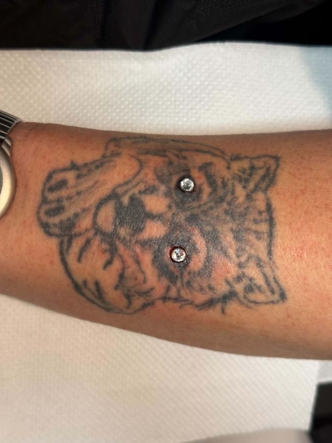 A piercing by Lana