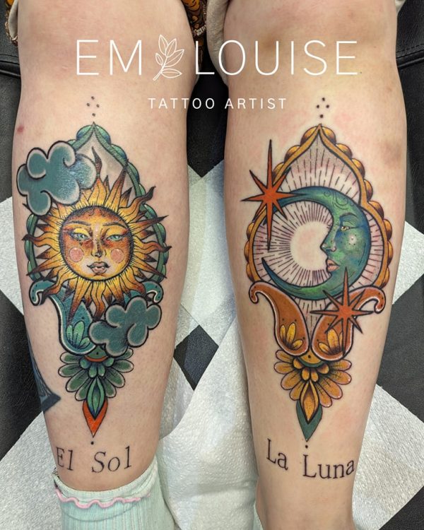 Colour tattoo by Em Louise