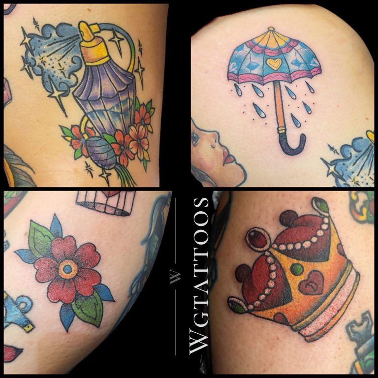 Colour tattoo by Wayne Goodwin