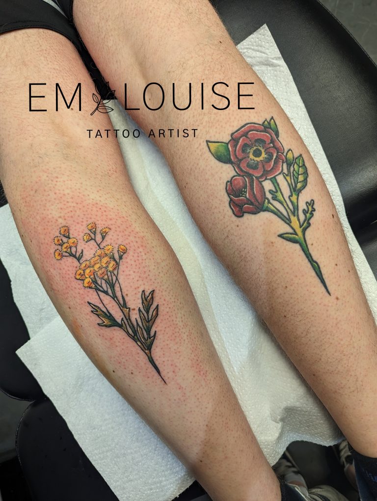 Colour tattoo by Em Louise