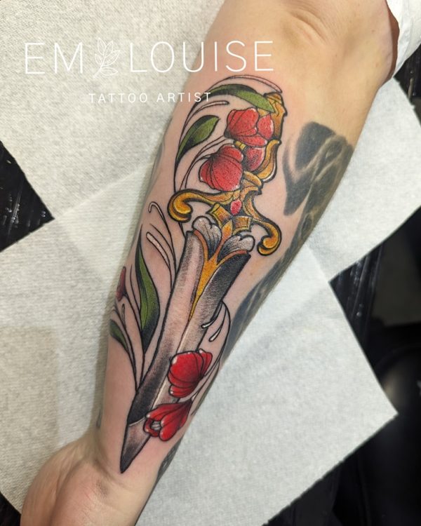 Colour tattoo by Em Louise