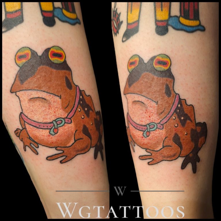 Colour tattoo by Wayne Goodwin